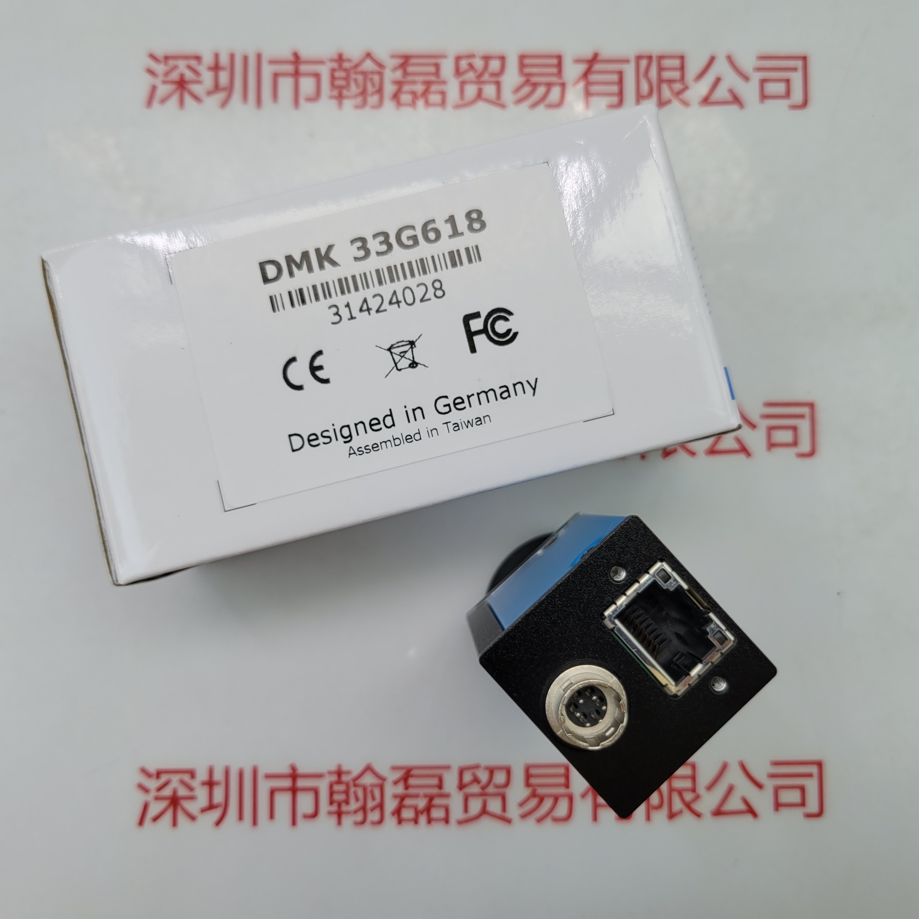 IMAGINGSOURCE映美精 相机DMK33G618配数据线电源底座